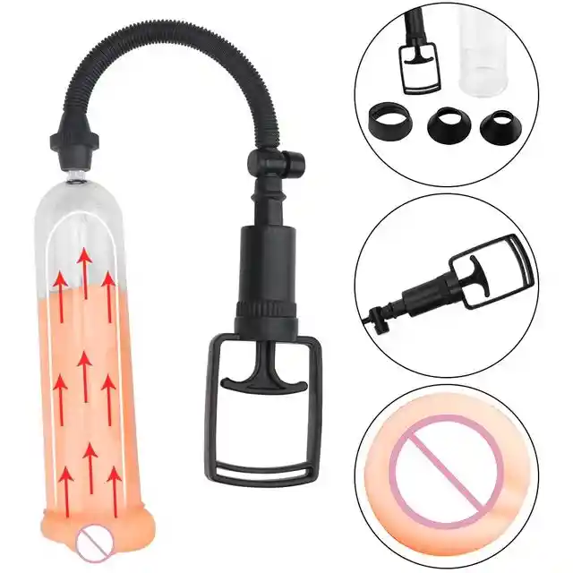 Bomba De Vacio Para Pene + Vagina Penis Pump
