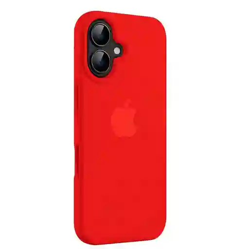 Silicon Case Iphone 16 Rojo