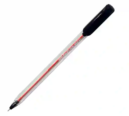 Boligrafo - Esfero Semi - Gel Negro X2 Und