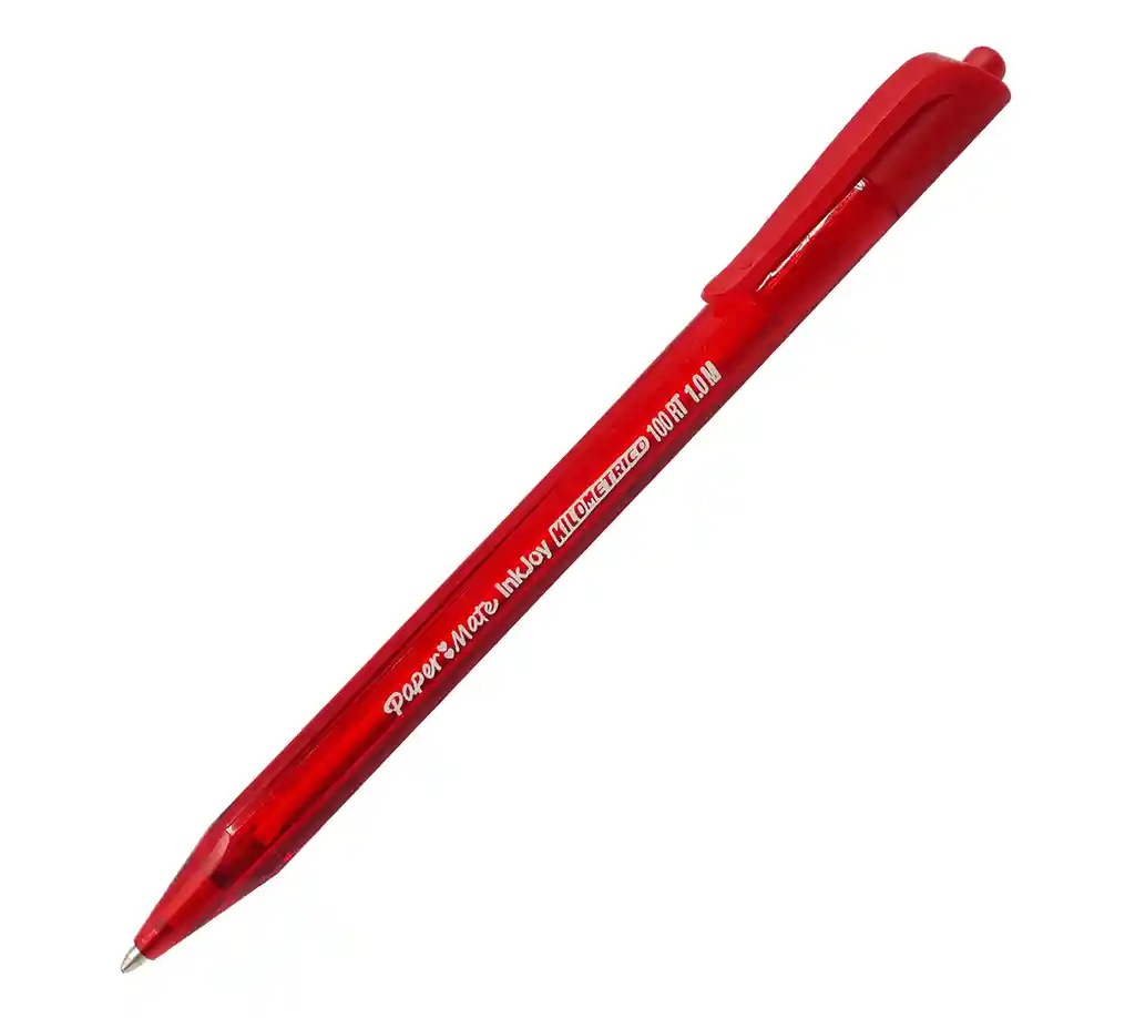 Boligrafo - Esfero Retractil Rojo X2 Und