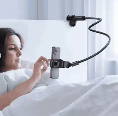 Soporte De Teléfono Flexible Para Cama Con Cuello De Cisne