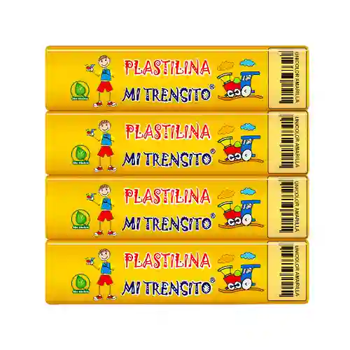 Barra De Plastilina Amarilla