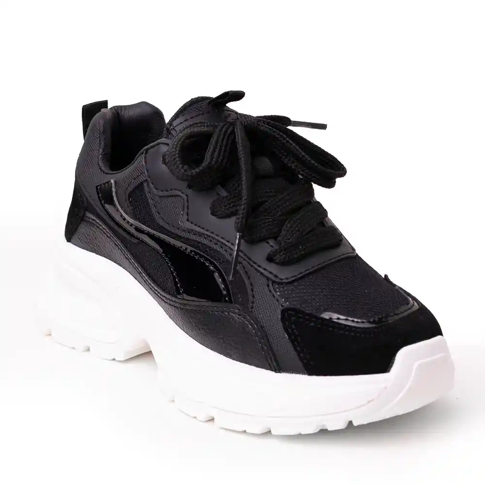Price Shoes Tenis Moda Mujer 822632negro