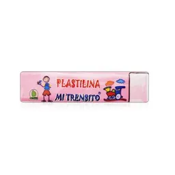 Barra De Plastilina Rosada
