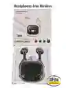 Headphones True Wireless Audifonos Bluetooth Negros