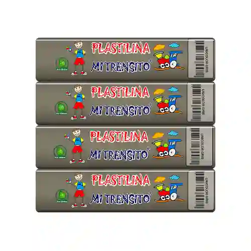Barra De Plastilina Gris