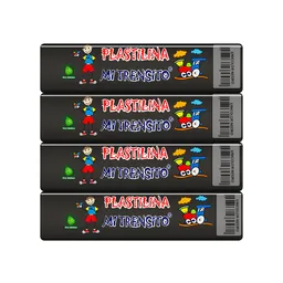 Barra De Plastilina Negra