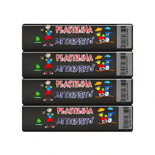 Barra De Plastilina Negra