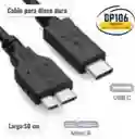Cable De Disco Duro Micro B Tipo C