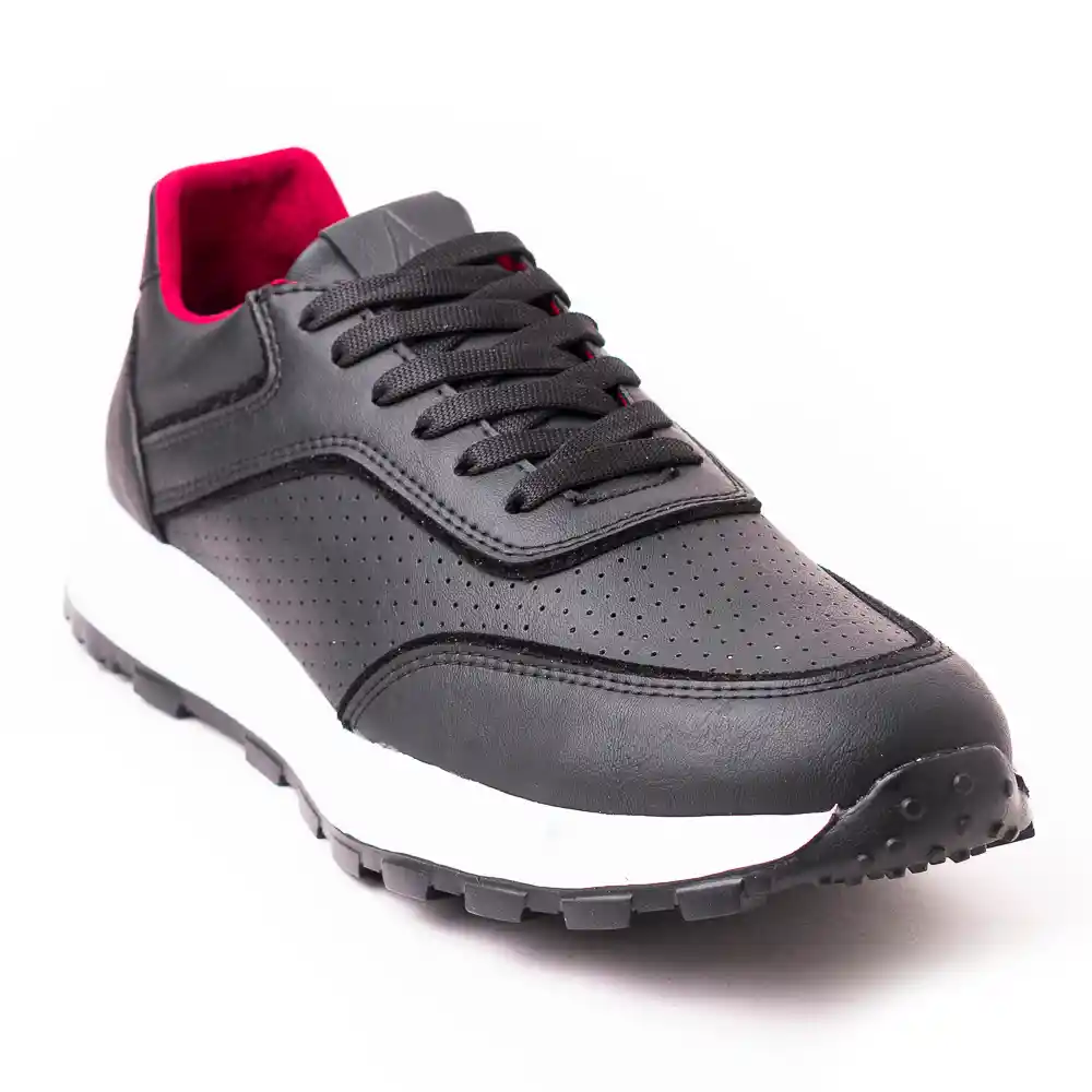 Sky Walk Tenis Casual Hombre 663103a-43negro