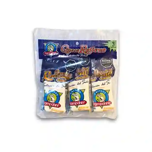 Queso Pera Relleno Con Bocadillo X 3 Und