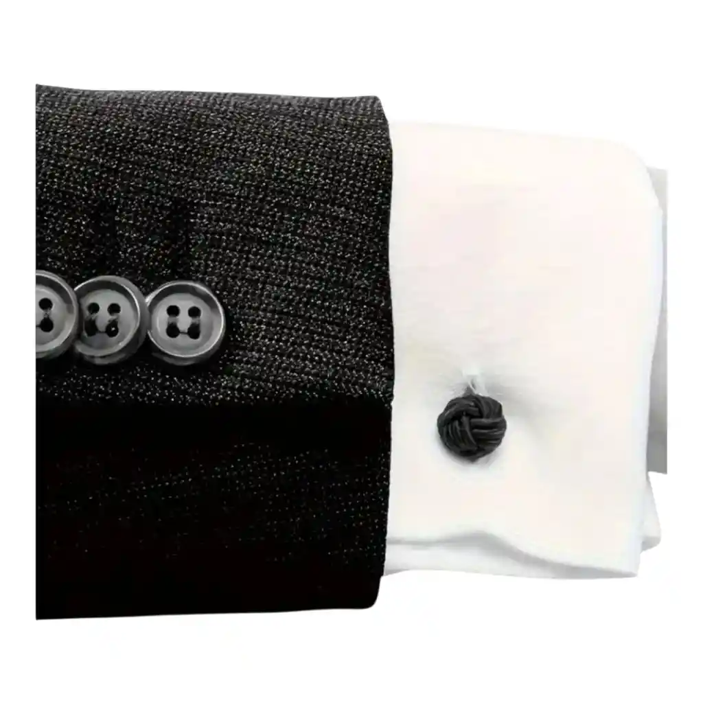 5 Pares De Mancornas Camisa Color Nylon Gemelos Fiesta Smoking