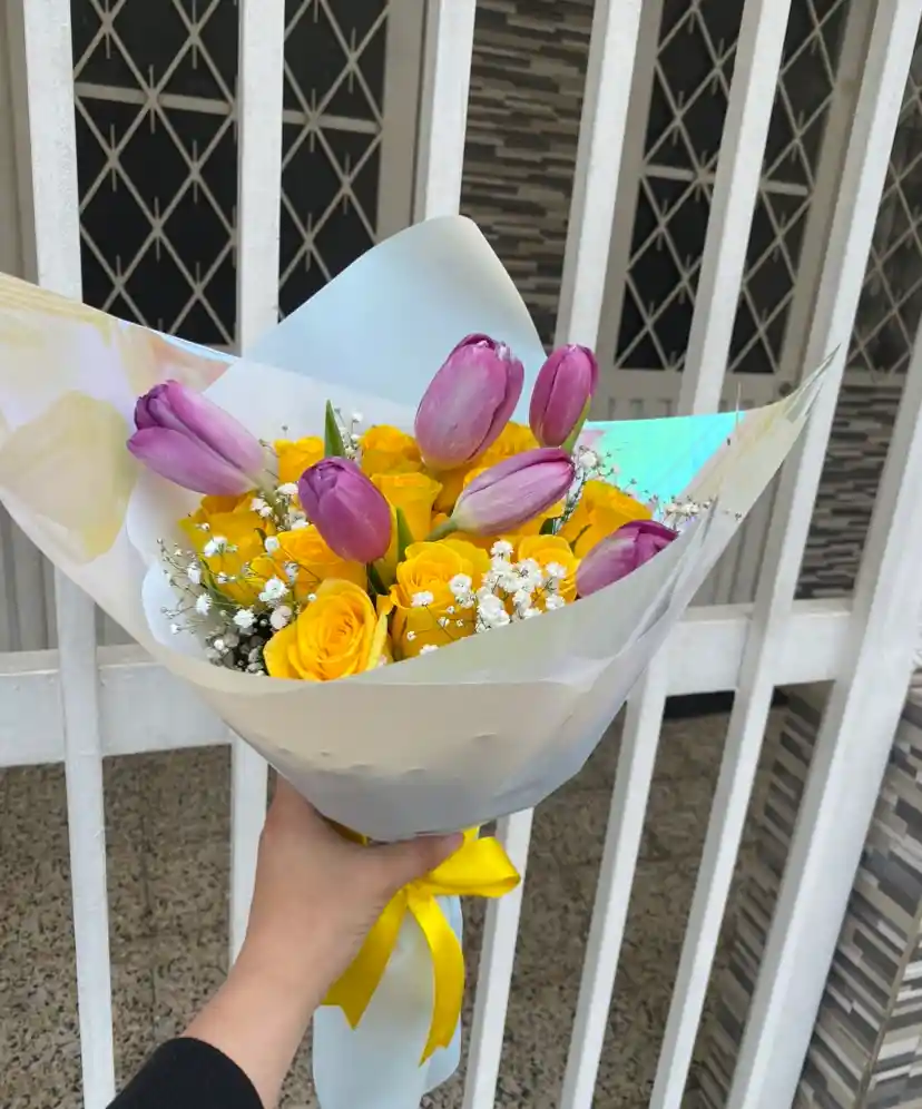 Tulipanes Y Rosas