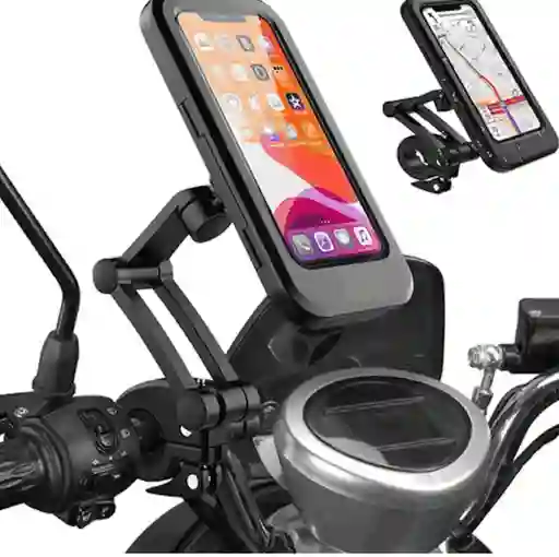 Soporte Impermeable Porta Celular Para Motocicletabicicleta