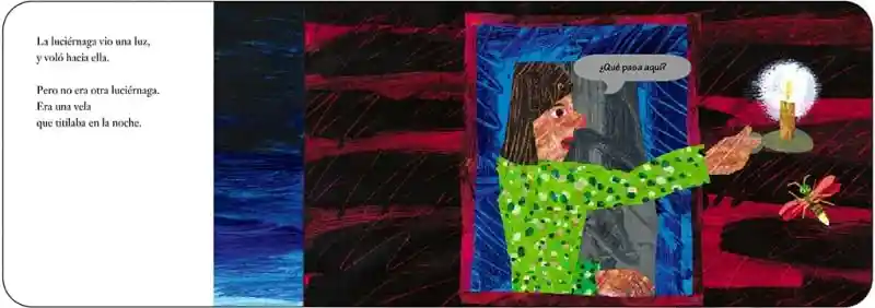 Libro Educativo La Luciérnaga Solitaria Con Colores Niños