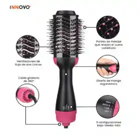 Cepillo Secador One Steep Plus Con Plancha Cabello Ondas Sirena