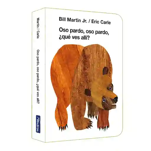 Libro Educativo Oso Pardo Con Ilustraciones Para Niños
