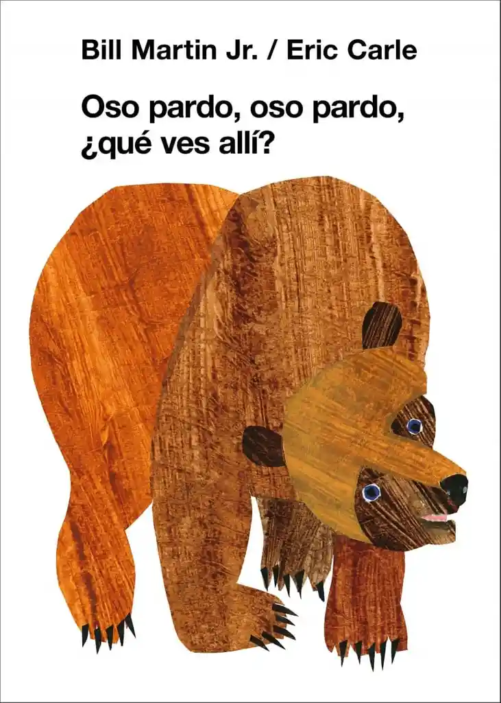 Libro Educativo Oso Pardo Con Ilustraciones Para Niños