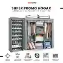 Clóset Armable 3 Cuerpos Con Zapatero 9 Niveles Organizador De Ropa Zapatos Práctico