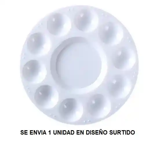 Paleta Plastica Para Acuarela - Pintura