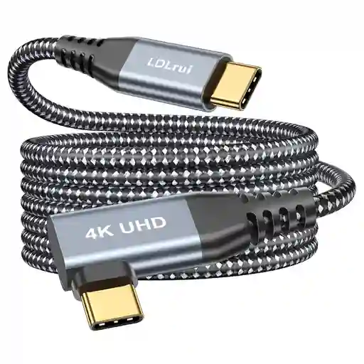 Cable Usb C Salida Video 4k Monitor Portatil Carga 100w