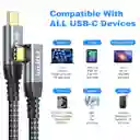 Cable Usb C Salida Video 4k Monitor Portatil Carga 100w
