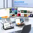 Cable Usb C Salida Video 4k Monitor Portatil Carga 100w