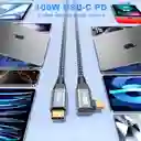 Cable Usb C Salida Video 4k Monitor Portatil Carga 100w