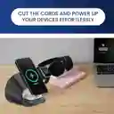 Cargador Inalámbrico 3 En 1 Compatible Con Iphone