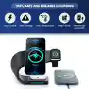 Cargador Inalámbrico 3 En 1 Compatible Con Iphone