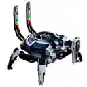 Altavoz Bluetooth My-301 Robot Cangrejo Azul Recargable Luces Led