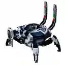 Altavoz Bluetooth My-301 Robot Cangrejo Azul Recargable Luces Led