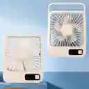Ventilador De Escritorio Portátil, Recargable Por Usb Para El Hogar Y La Oficina