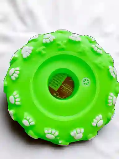 Juguete Masticable En Plastico Suave Con Sonido Para Mascota En Forma De Neumatico Para Perros Y Gatos