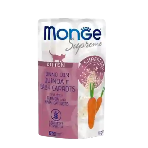 Monge Alimento Húmedo Special Kitten Tuna Quinoa Carrot Para Gato - 80 G