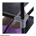 Zapatero Organizador 10 Niveles Cubierta Enrollable Antipolvo Vino Tinto