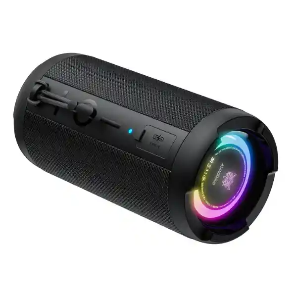 Parlante Portatil Bluetooth Onikuma L20 Surround 360º Color Negro
