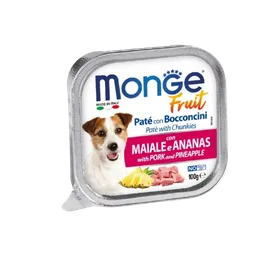 Monge Alimento Húmedo Dog Fruit Pork Pineapple - 100 G