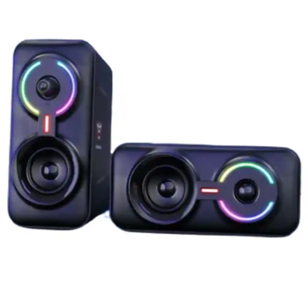 Parlantes Altavoces Gamer Onikuma L6 Bluetooth Con Luz Rgb