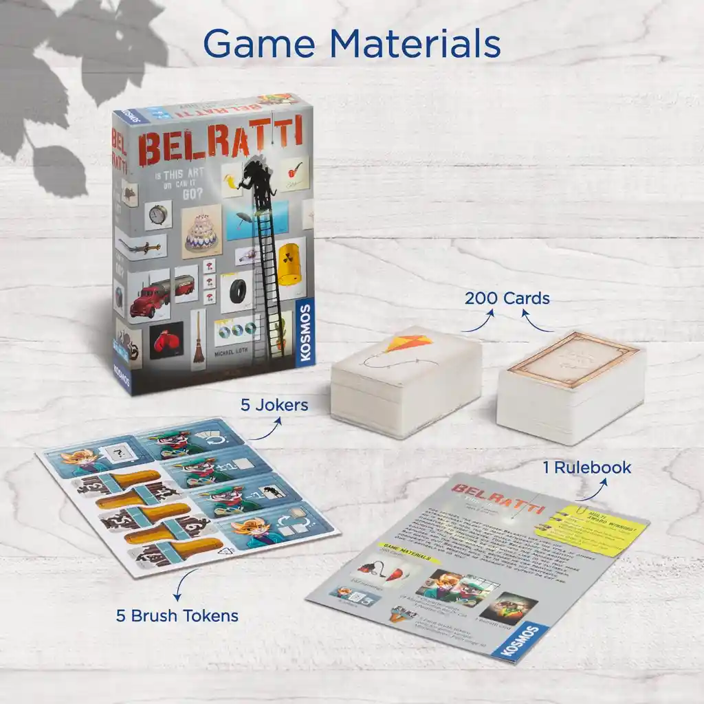 Juego De Mesa Cooperativo Belratti Devir Para Adultos