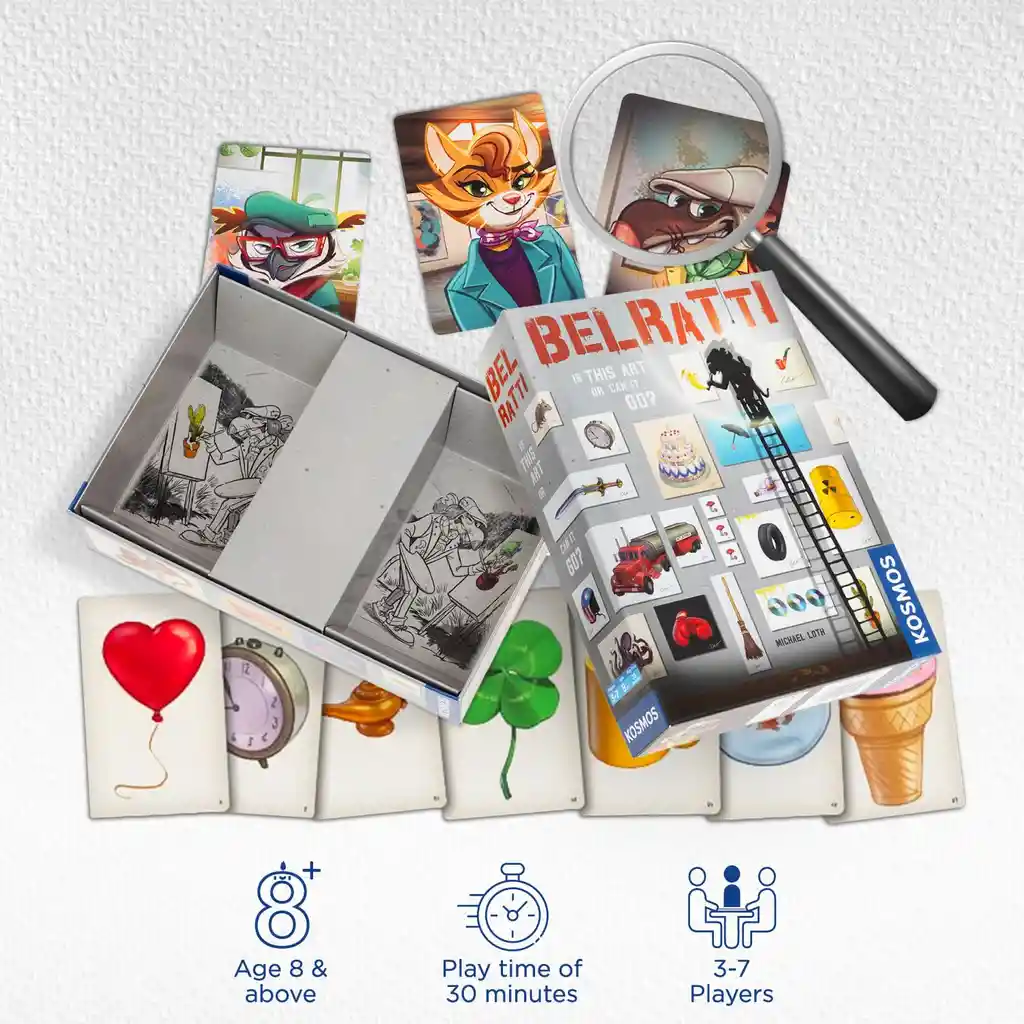 Juego De Mesa Cooperativo Belratti Devir Para Adultos