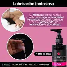 Lubricante Intimo Cum 250 Ml Sen Intimo Simula Eyaculacion Femenina Cum Blanco