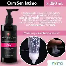 Lubricante Intimo Cum 250 Ml Sen Intimo Simula Eyaculacion Femenina Cum Blanco