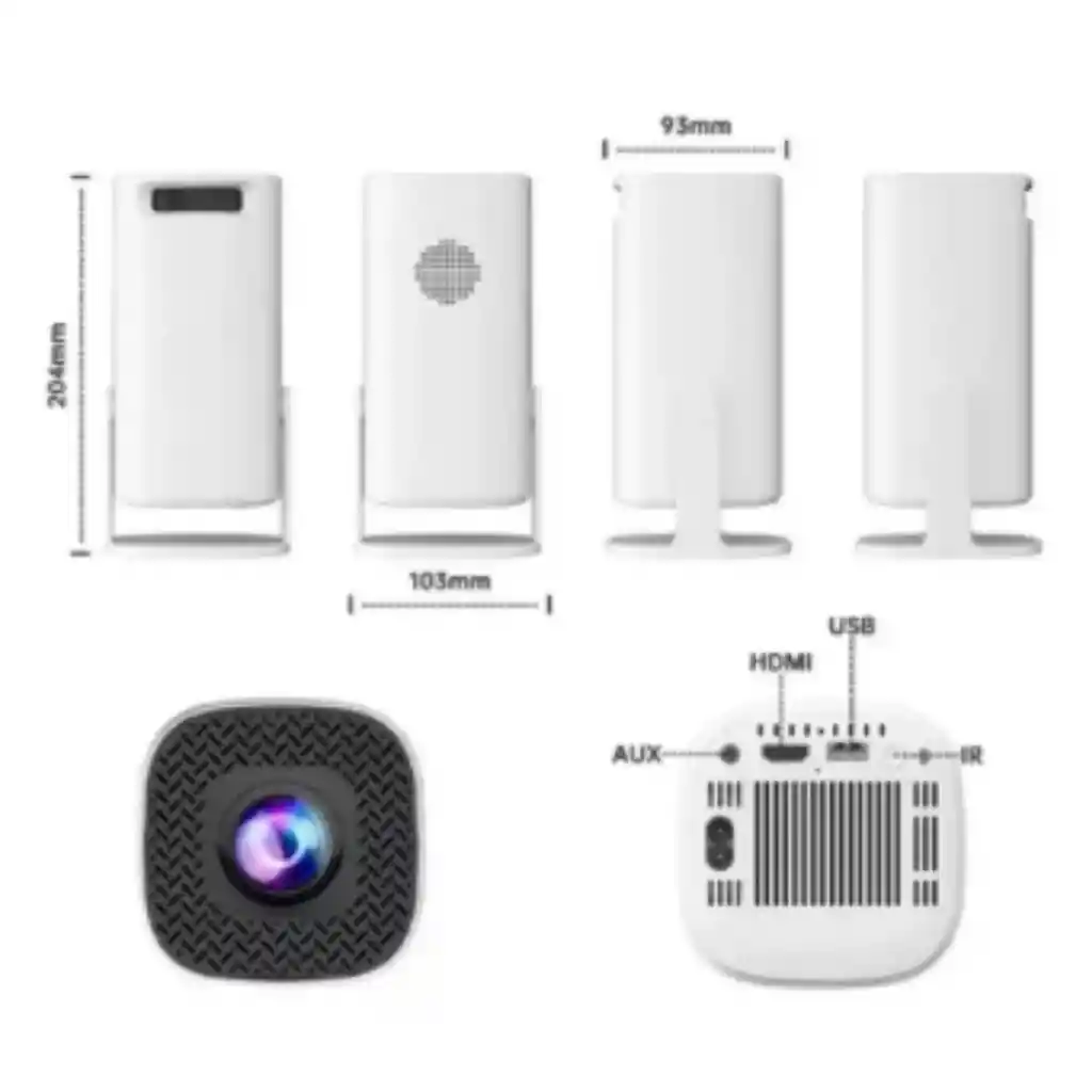 Proyector Portátil P30 Max Uhd Con Juegos Integrados