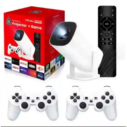 Proyector Portátil P30 Max Uhd Con Juegos Integrados