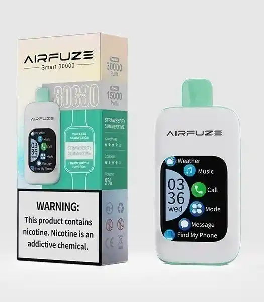 Vape Desechable Airfuze Smart Vape 30000 Puffs Strawberry Summertime