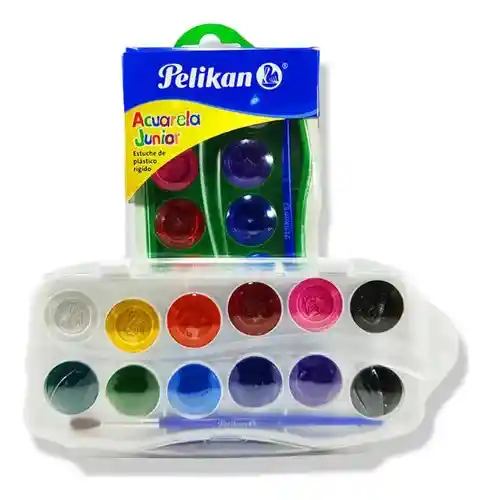 Acuarela Escolar X 12 Pelikan