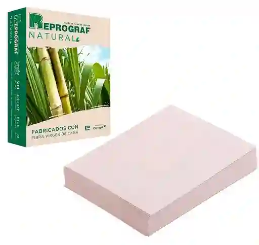 Resma Papel Ecológico Carta 500 Hojas Color Beige