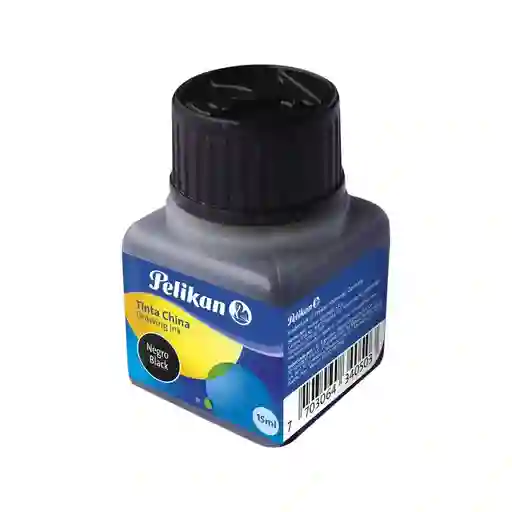 Tinta China Pelikan Color Negro 15ml