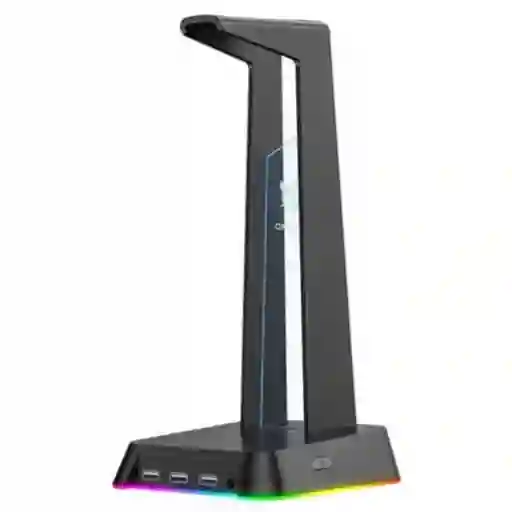 Soporte Onikuma St-2 Gamer Para Auriculares Rgb Negros